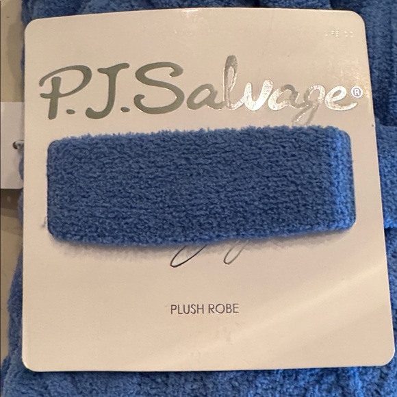 Cozy Cable Knit Robe Cardigan - Blue (Sea) Style: RUCKR - Picture 9 of 11